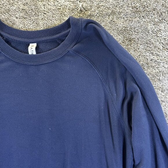 Athleta Mindset Sweater Sz ST Navy - Picture 4 of 10